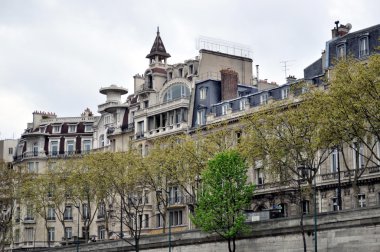 seine.paris kıyısında.