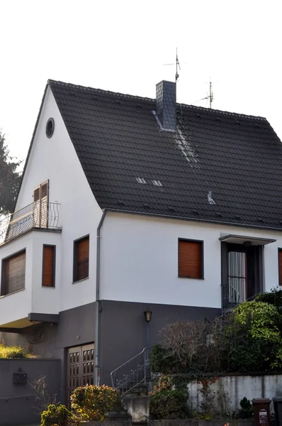 Dům v německé vesnici — Stock fotografie