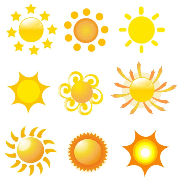 Sun illustration — Stock Photo, Image