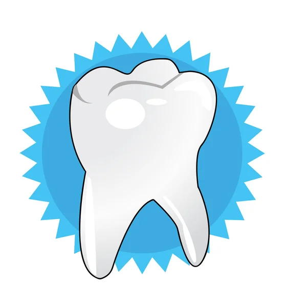 Beyaz diş — Stok fotoğraf