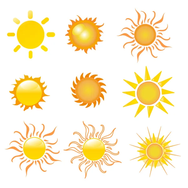 Sun illustration — Stock Photo, Image