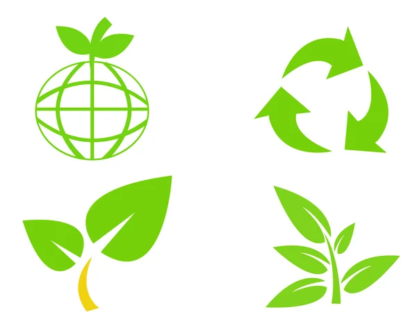 Símbolos de conservación ambiental 3 — Foto de Stock