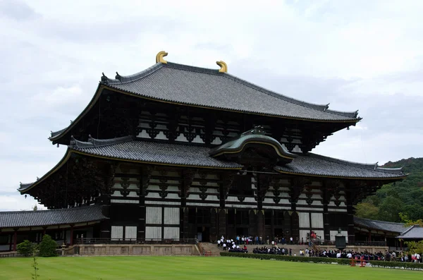 Templo todai-ji em Nara — Fotografia de Stock