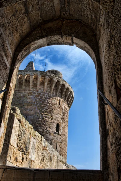 Castillo de Bellver en Mallorca, España — Foto de Stock
