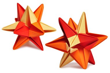 Origami kusudama clipart