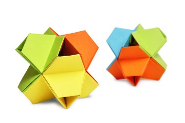 Origami kusudama clipart