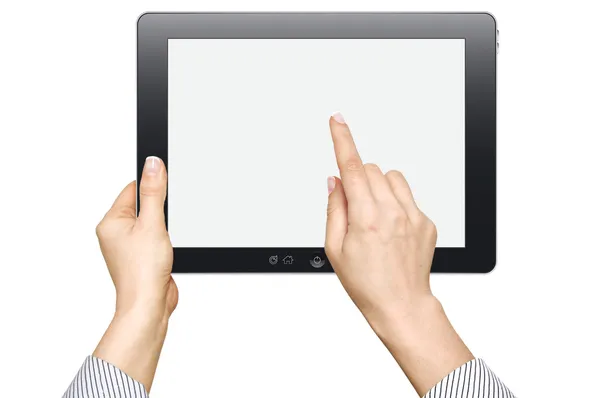 Dispositivo de tela sensível ao toque — Fotografia de Stock