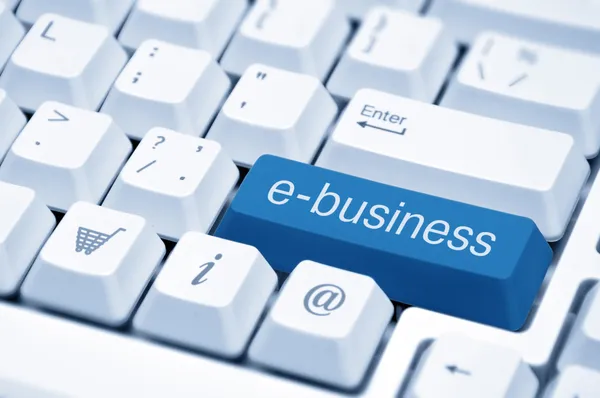 Imagem de conceito de E-business — Fotografia de Stock