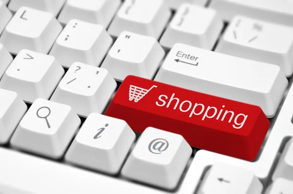 On-line winkelen — Stockfoto
