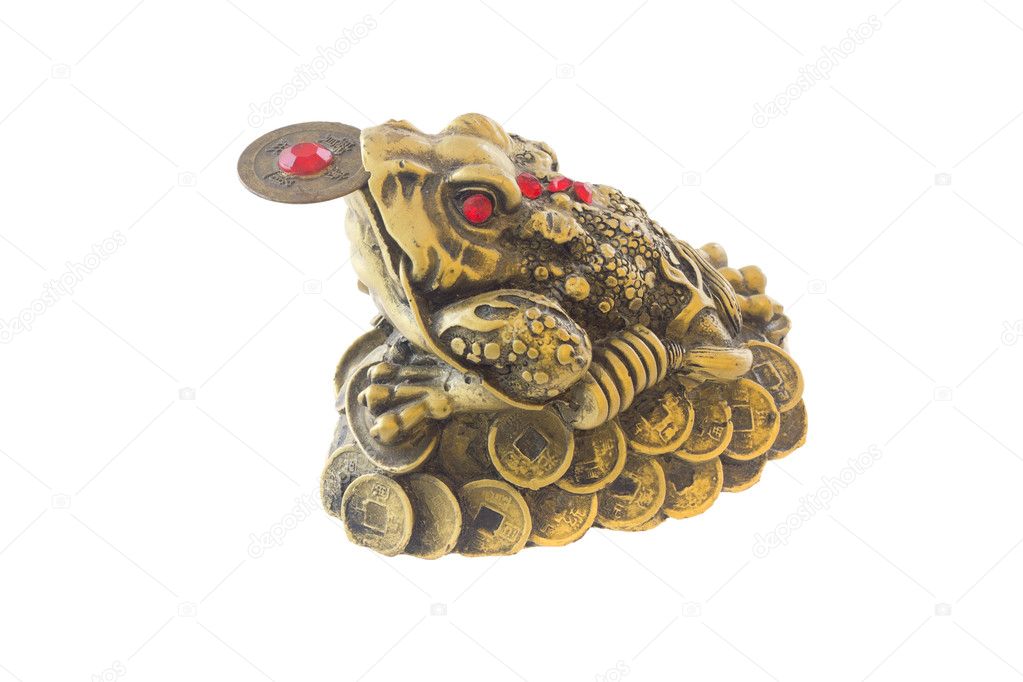 Symbol of Feng-Shui, Three-legged frog (good fortune)
