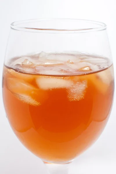 Ice tea in a glass — Stock Photo, Image