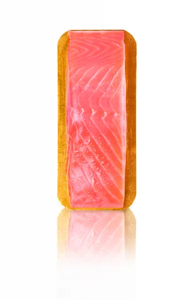 stock image A piece of salmon fillet