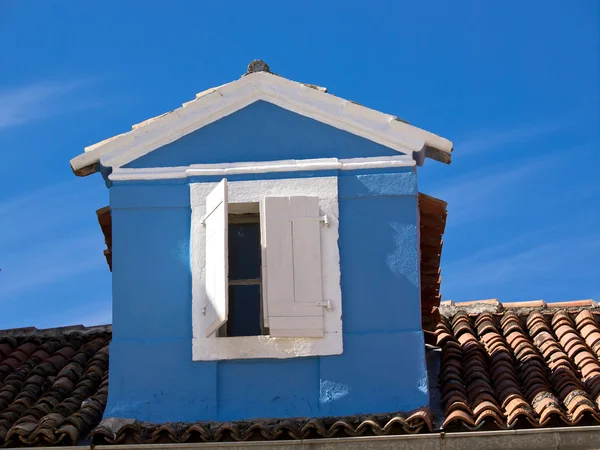Blue roof — Stock Photo, Image
