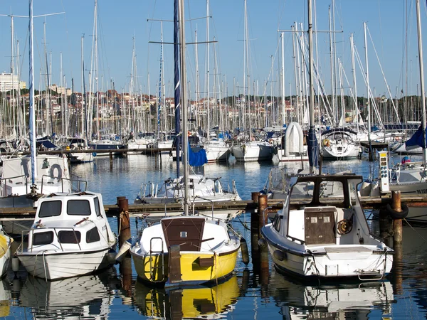 Boats in port — Stock Photo, Image