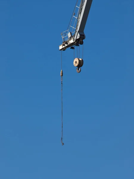 Hooks on the crane — Stock Photo, Image