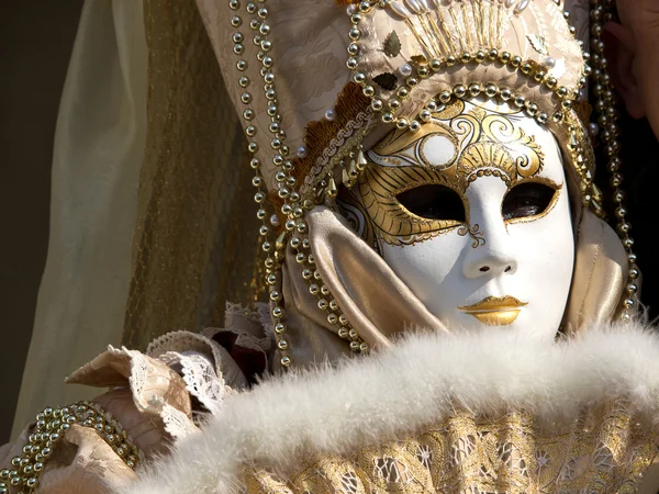 Máscara no carnaval — Fotografia de Stock