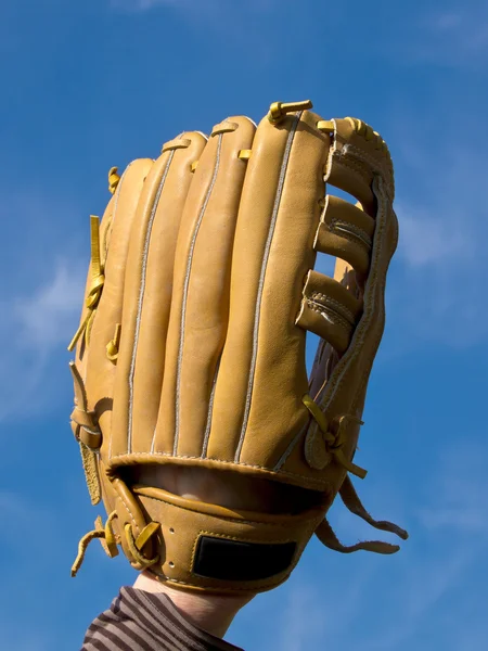 Бейсбольна рукавичка — стокове фото