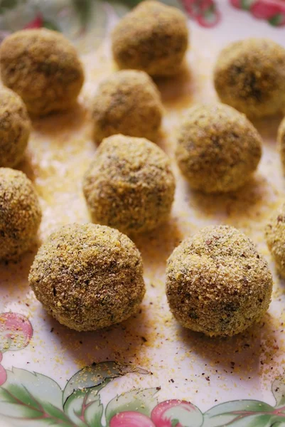 Polpette vegetariane — Foto Stock