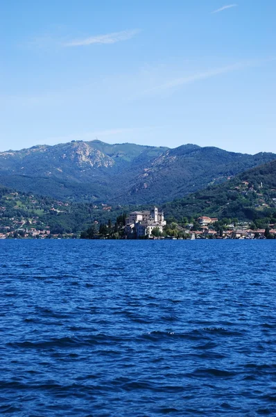 Озеро Орта, Италия — стоковое фото
