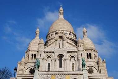 Sacre Coeur, Montmartre, Paris clipart