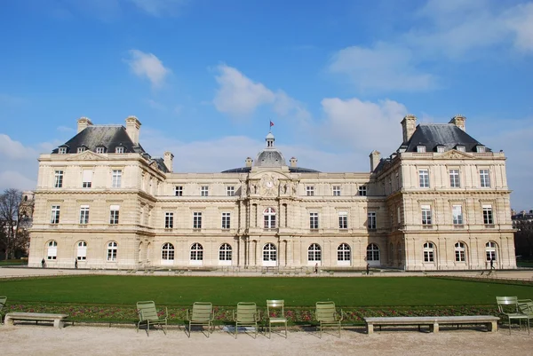 卢森堡宫、 巴黎 — 图库照片