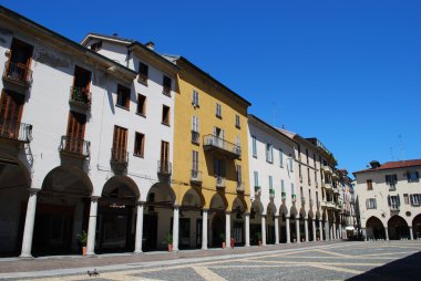 Cathedral square, Novara clipart