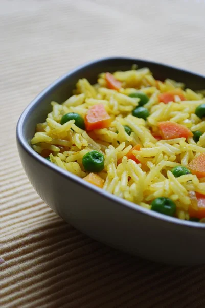Caril de arroz Basmati — Fotografia de Stock