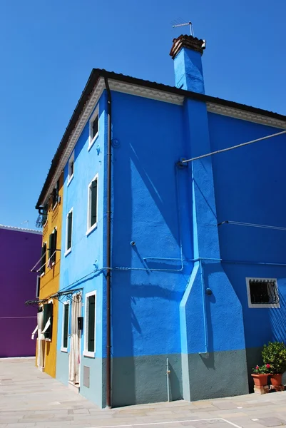 Färgglada hus — Stockfoto