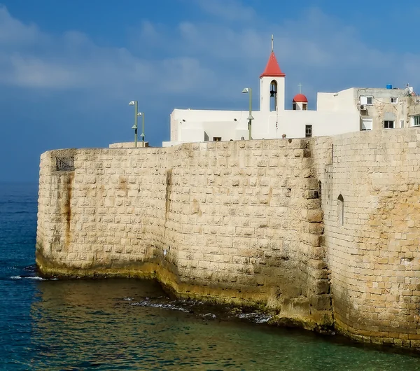 The walls of Acre — Stock Photo, Image