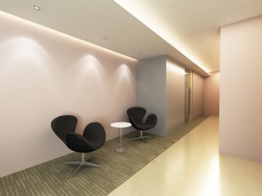 Office Corridor Area clipart