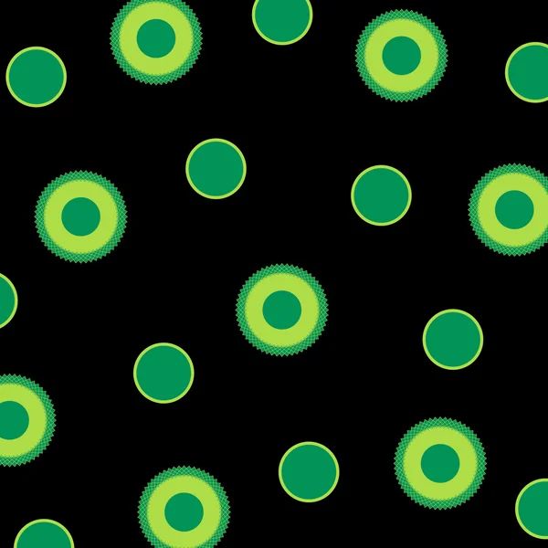 Groene cirkels patroon Stockfoto