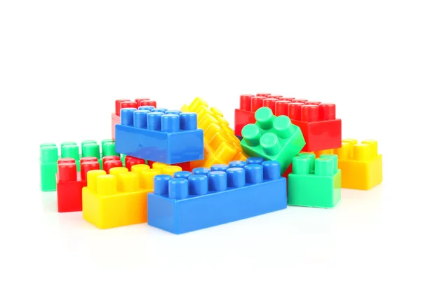 プラスチックのおもちゃの煉瓦 — ストック写真