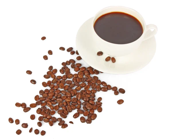 stock image Coffee cup & beans