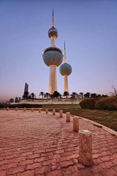 Kuwait Towers — Stock Photo, Image