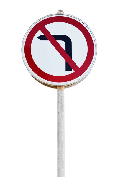 No Left Turn — Stock Photo, Image