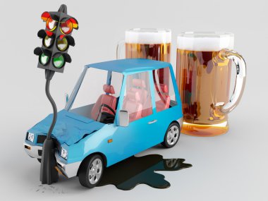 Cars and Alcohol clipart