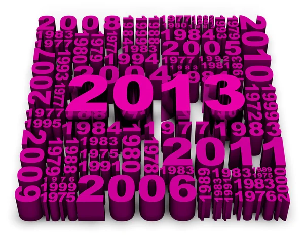 2013 nuovo anno — Foto Stock