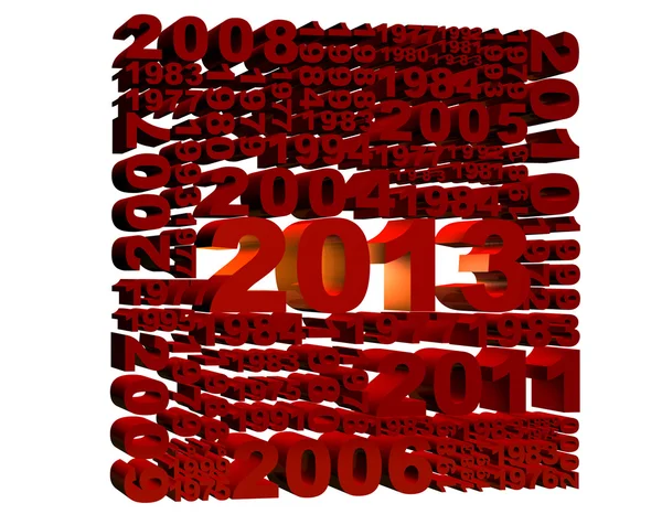 2013 New Year — Stock Photo, Image