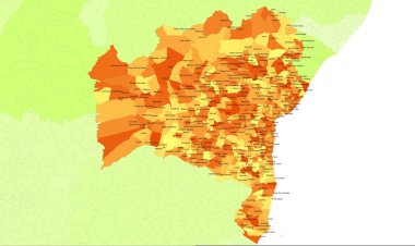 Bahia State - Brazil clipart