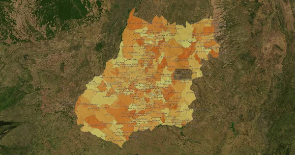 Stanu Tocantins - Brazylia — Zdjęcie stockowe