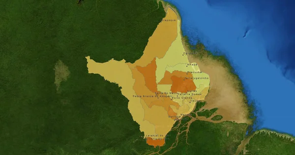 Amapa devlet - Brezilya — Stok fotoğraf