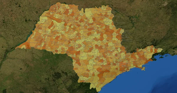 São Paulo State - Brazil — Stockfoto