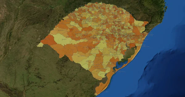 Rio grande do sul stan - Brazylia — Zdjęcie stockowe