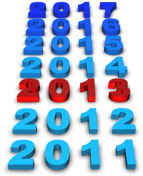 2013 yeni yıl — Stok fotoğraf