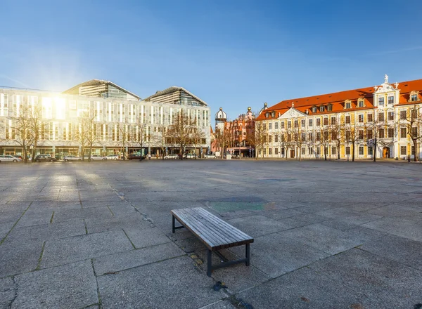 Domplatz em Magdeburg — Fotografia de Stock