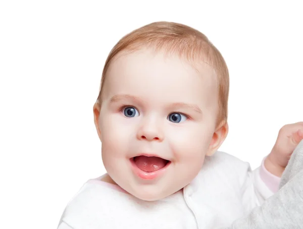 Mavi gözlü bebek portresi — Stok fotoğraf