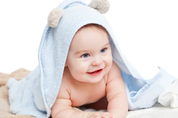 Lindo bebé arrastrándose —  Fotos de Stock