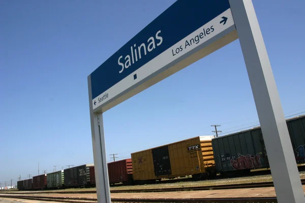 Salinas stanice — Stock fotografie