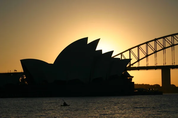 A casa de ópera de Sydney — Fotografia de Stock