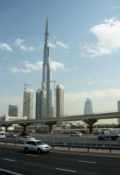 Дубайская дорога — стоковое фото